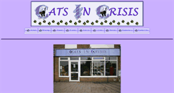 Desktop Screenshot of catsincrisis.org.uk